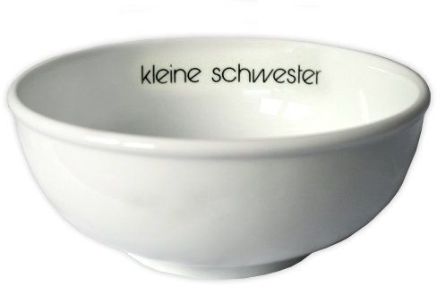 BonApart - Müslischale Schale Frühstücksschale (Kleine Schwester)