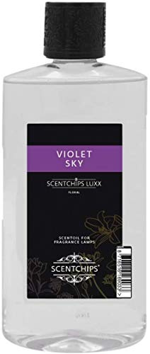 Scentchips® Duftöl Violetter Himmel – Aromaöl für Diffuser & Duftlampen – Raumduft & Parfümöl – Nachfüllflasche 475ml