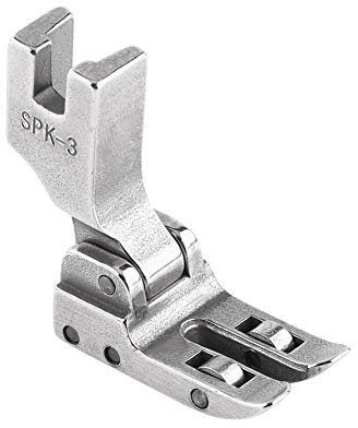 Pieds de presseur de Machine à Coudre, Accessoires industriels de Machines à Coudre à lit Plat Pieds de presseur industriels de Machine à Coudre avec Roulette pour Tissu épais (SPK-3)