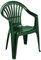 Mojawo Stapelstuhl Gartenstuhl Altea Bistrostuhl Gartensessel Balkonstuhl Kunststoff stapelbar Balkonmöbel Gartenmöbel Grün