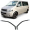 Windabweiser Regenabweiser Windschutz Schwarz Smoke für VW Bus T5 T6 ab 03