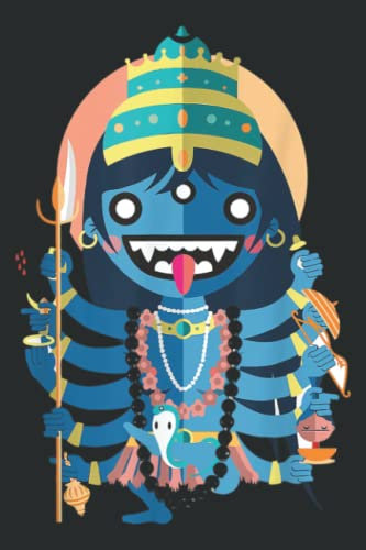 Kali Hindu Goddess Yoga Meditation: Lined Journal & Diary for Writing & Notes for Girls and Women, Memo Diary Subject Notebooks Planner, 6x9