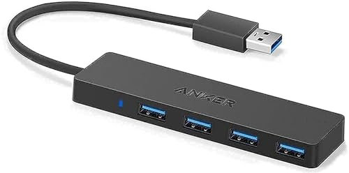 Anker ANK-HUB-A7516 - Hub USB, 4 puertos, USB 3.0, Ultra Slim