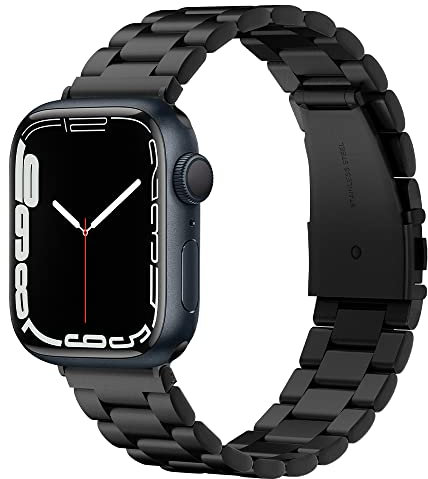Spigen Cinturino Modern Fit Compatibile con Apple Watch Series per 9/8/7 (41mm), 6/SE/5/4 (40mm) e 3/2/1 (38mm) - Nero