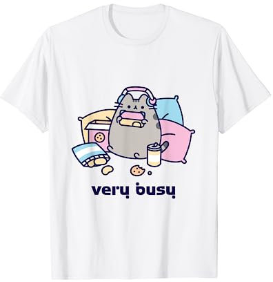 Pusheen Very Busy Gaming Tshirt T-Shirt