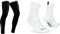 GripGrab Leg Warmers Light Fahrrad Übergangs Beinlinge Leichte Dünne Rutschfeste Beinwärmer, Schwarz & Lightweight SL Performance Sommer Radsport Socken Eyecatching Fahrrad, Weiß-Lang, M
