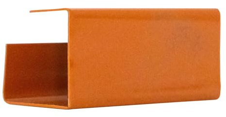 DAPRONA Schneefanggitter Verbinder, Schneefang, Schneeschutz 5cm Ziegelrot Verbinden von mehreren Schneefanggittern, TÜV Rheinland zertifiert