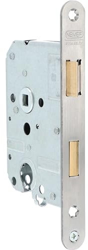 Nemef serrure à cylindre 1269/17 55mm inox