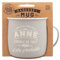 Mug Nomade - Mug à thé et café personnalisé Anne - Cadeau pour Femme, Couleurs Pastel.