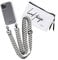 NOOMYA® Premium Fashion Handykette | Set Handyhülle iPhone 15 MAGSAFE & Handyband Midnight Star | Handygurt zum Umhängen | Necklace Hülle mit Band | Set Wechselband mit Phone Case | Geschenk