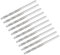 TA-VIGOR 10Pcs 2.5mm Diamond Twist Drill Bit, Diamond Tipped Drill Bit Set Rotary Tools Heavy Duty Micro Diamond Drill Bit Set for Glass Wood Jade Stone Tile