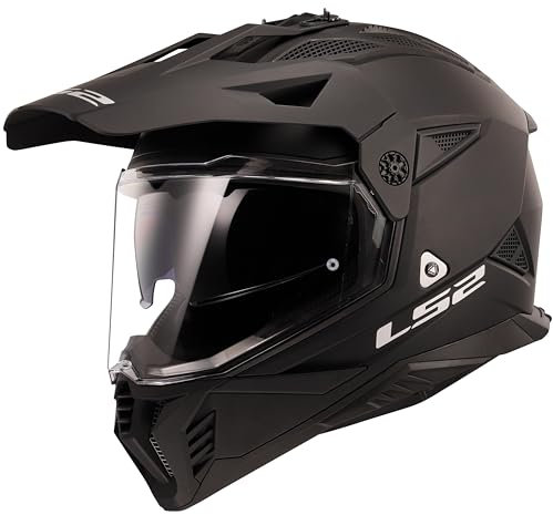 LS2 Motocrosshelme Pioneer II noir mat S