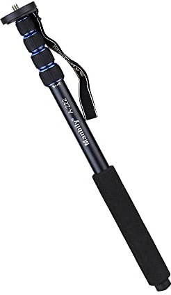 kosingna Adjustable Portable Aluminium Alloy Photography DSLR Camera Camcorder Monopod Un Pole Walking Stick for Nikon Olympus Elders