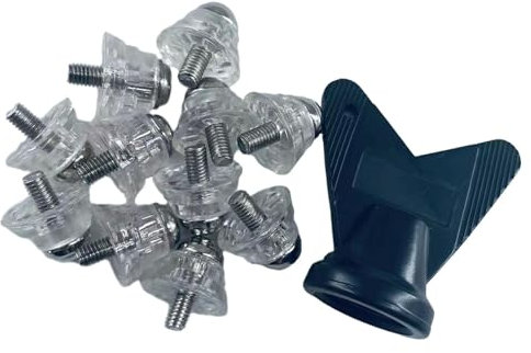 Siepificius 12x Football Boot Spikes Screw in Durable Soccer Studs for Athletic Sneakers