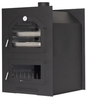 Horno de leña insertable modelo E 13.9 Kw | Horno de leña interior y exterior | horno pizza leña | Horno de leña prefabricado