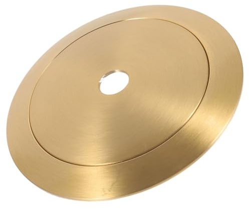 jojofuny Anneau Abat-jour en Laiton Doré pour Douille de Lampe, Bague de Fixation Facile à Installer, Accessoire Élégant pour Abat-jour en Verre, Décoration Intérieure