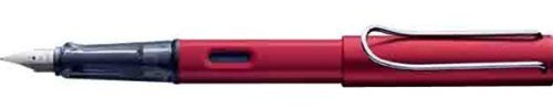 Lamy Al Star Ruby Red Fountain Pen Fine Point