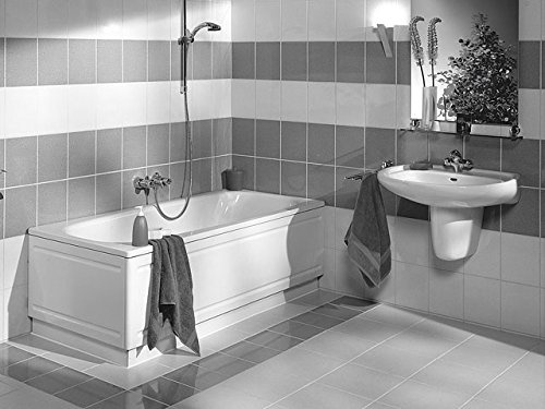 Kaldewei Längsteil BAKO weiÃŸ 1600 x 512 x 40 mm mit Untertritt