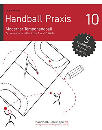 Handball Praxis 10 - Moderner Tempohandball: Schnelles Umschalten in die 1. und 2. Welle