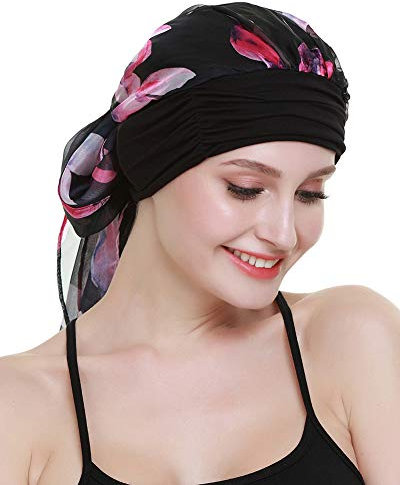 FocusCare Brustkrebs turbane für Frauen Headwrap schals chemotherapie hüte Chemo Kopfbedeckung