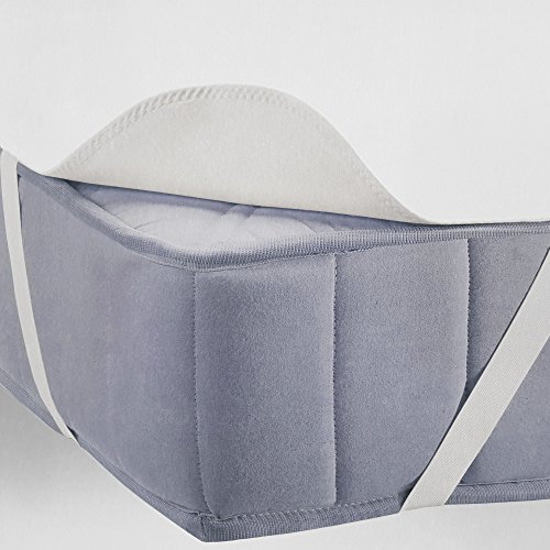 Matratzenschoner wasserdichte Molton Matratzenauflage Matratzenschoner zum Schutz vor Abnutzung Verunreinigung Nässe Betteinlage Inkontinenz wasserdicht, Größe:70 x 140 cm