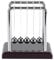 TOPINCN Small Newtons Cradle, 5 Physical Swinging Balls Educational Toy Balance Magnetic Ball Home Office Desk Fun Decor Birthday Gifts