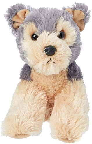 Aurora, 31300, Mini Flopsies Cutie Yorkshire Terrier, 20,3 cm, weiches Spielzeug, cremefarben, 20,3 cm