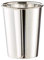 EDZARD Becher, Vase Konus, Höhe 9 cm, schwer versilbert, QualiPlated (Gravur bis 30 Zeichen)