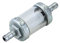 OMG Benzinfilter Kraftstofffilter 6mm Aluminium mit Schauglas kompatibel mit Mofa Moped Mokick Roller Hercules Zündapp Kreidler Puch