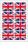 Generisch 8 Stück Aufkleber England Flaggen Set | Sticker Vereinigtes Königreich Autoaufkleber