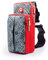 Rare Cross-Body Reise-Schultertasche für Nintendo Switch + Lite NS Konsole & Dock – Mario M Rot oder Aqua gepolsterte Sling Tragetasche (rot)