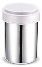 Aliotech Powder Sugar Shaker With Lid Stainless Steel Fine Mesh Shaker Cinnamon Icing Sugar Powder Cocoa Flour Chocolate Coffee Sifter Sprinkler Dredgers for Coffee Cappuccino Latte