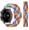 BoLuo Ersatz-Armband für Xiaomi Haylou RT LS05S/OnePlus 22 mm, Nylon, Ersatzarmband für Yamay Sw022/Imilab Kw66/Ticwatch GTX/CXB01/Polar Grit X/Vantage M/M2, Silikon