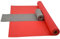Sensalux Kombi-Set 1 Tischdeckenrolle 1,18m x 25m rot + Tischläufer 30cm grau