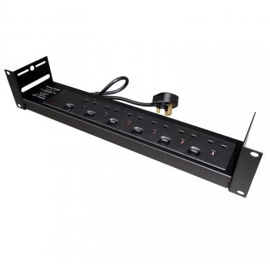 19 Inch Racking, Rack Power, 6 Way Rack Mount PDU with Individually Switchable Outlets PDU6SW, Power Strips - PDU6SW