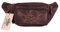 Büffelleder Bauchtasche Herren, Damen Echt Leder Hüfttasche Tracking Design Logo