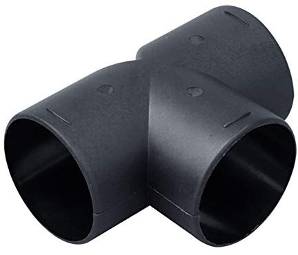 60mm/75mm Air Vent Ducting Y Piece T Piece Elbow Pla-stic Pipe, Air Vent Ducting Outlet Exhaust Connector, Air Duct Heating Accessories for We-basto Eber-spaecher Air for Car Die sel Parking Heater