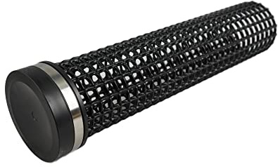 Koi Herdecke Filtersiebrohr Gitterrohr für Teichfilter mit Endkappe div. Durchmesser Schutzgitter Helix (110mm x 1000mm)