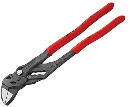 Knipex 86 01 86 01 Rutschfeste Zangenschlüssel, 250 mm (86 01 250 SB)