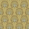 Superfresco Easy Vintage Peacock Ocker Vliestapete | Tapeten Wohnzimmer, Wandverkleidung | Einfach anzubringen und zu Entfernen 1005 x 52