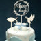 WANYI 3 Stück Cake Topper Taufe Holz mit Fisch Taube Meine Taufe Personalisiert Tortendeko Taufe Kuchen Deko Taufe Tortenstecker Tortenaufleger Torte Deko für Taufdeko Mädchen Junge (A)