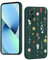 YUXING Silikon Hülle für Xiaomi Redmi Note 12 Pro 4G / Redmi Note 11 Pro 4G 5G, Mode Muster Niedlich Handyhülle, Stoßfest, rutschfest, Langlebige, Ultra Dünn Schutzhülle (Flower,Green)