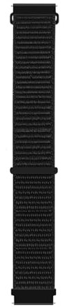 BlackPro Kompatibel mit Coros Pace 2 Uhrenarmband/Coros Apex 42 mm Uhrenarmband, Nylon Sport Klettverschluss mit Schnellspannstiften (schwarz)