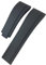 NDJQY 20 mm 21 mm Gummi-Uhrenarmband für Rolex Submariner OYSTERFLEX Daytona GMT Yacht Master Strap Edelstahl Verschluss Armband, 21 mm, Achat
