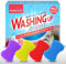 SOL 4pk Heavy Duty Silicone Washing Up Sponges 7.8 cm x 12cm Reusable Kitchen Sponge for Cleaning Pots, Pans & Dishes, Non-Scratch Multipurpose Cleaning Scrub in Vibrant Colour, Durable & Quick-Drying