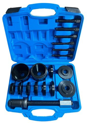 NSGMXT 19pcs Master Set Front Wheel Hub Drive Bearing Removal Install Service Tool Kit FT0007 YT-98010