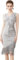 MUNAFIE 20er Jahre Kleid Glitzer Pailetten Fransen V-Ausschnitt Kleid für Damen 1920er Gatsby Charleston Flapper Party Kleider Kostüm Damen Silber-XL