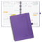 POPRUN Kalender 2025 Wochenplaner Ringbuch mit Softcover, ca. A5 (22 x 16,5 cm), 12-Monate-Terminplaner (Jan.2025-Dez.2025) 1 Woche 2 Seite mit 100 GSM FSC®-Zertifiziertem Papier - Lila
