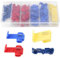 65Pcs Scotch Lock Wire Connectors Set, T-Tap Quick Splice Electrical Terminal Branch Connectors for Motorcycle, Automotive and Home Wiring Projects