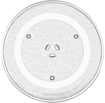 SPARES2GO Universal Microwave Turntable Plate 6 Lug Fixing Y Type Glass Dish Tray (14 / 36cm / 360mm)